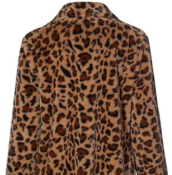 NWT- Oversized Women's LEOPARD Coat - Picture 3 of 8